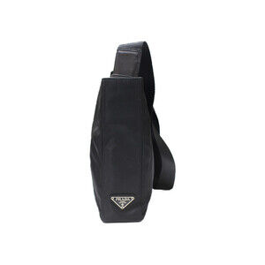 Prada Tessuto Black Shoulder Messenger Bag Crossbody